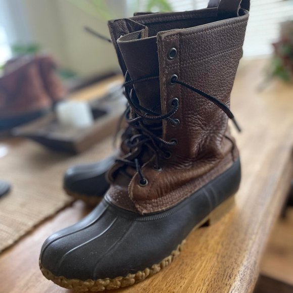 Women's LL Bean Hunting Boots - Picture 1 of 3